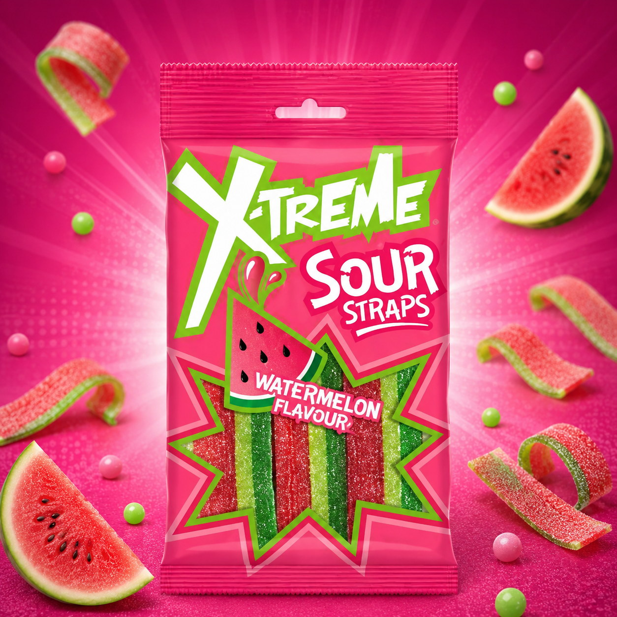 ChatGPT Image Jun 11, 2026, 02_18_25 PM Xtreme Sour Straps Watermelon 160g - Image 1