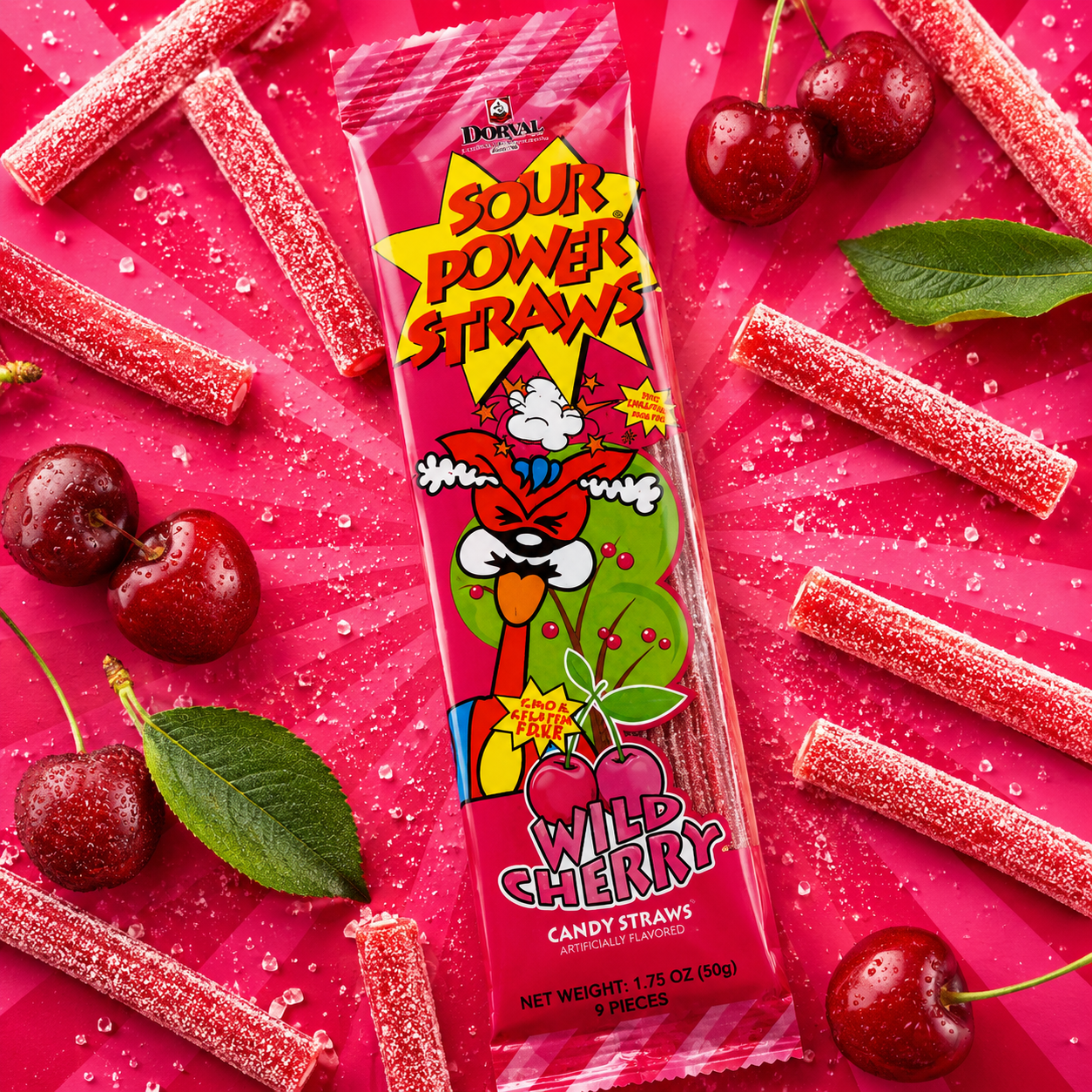 ChatGPT Image Jun 11, 2026, 04_28_28 PM Sour Power Straws Wild Cherry 50g - Image 1