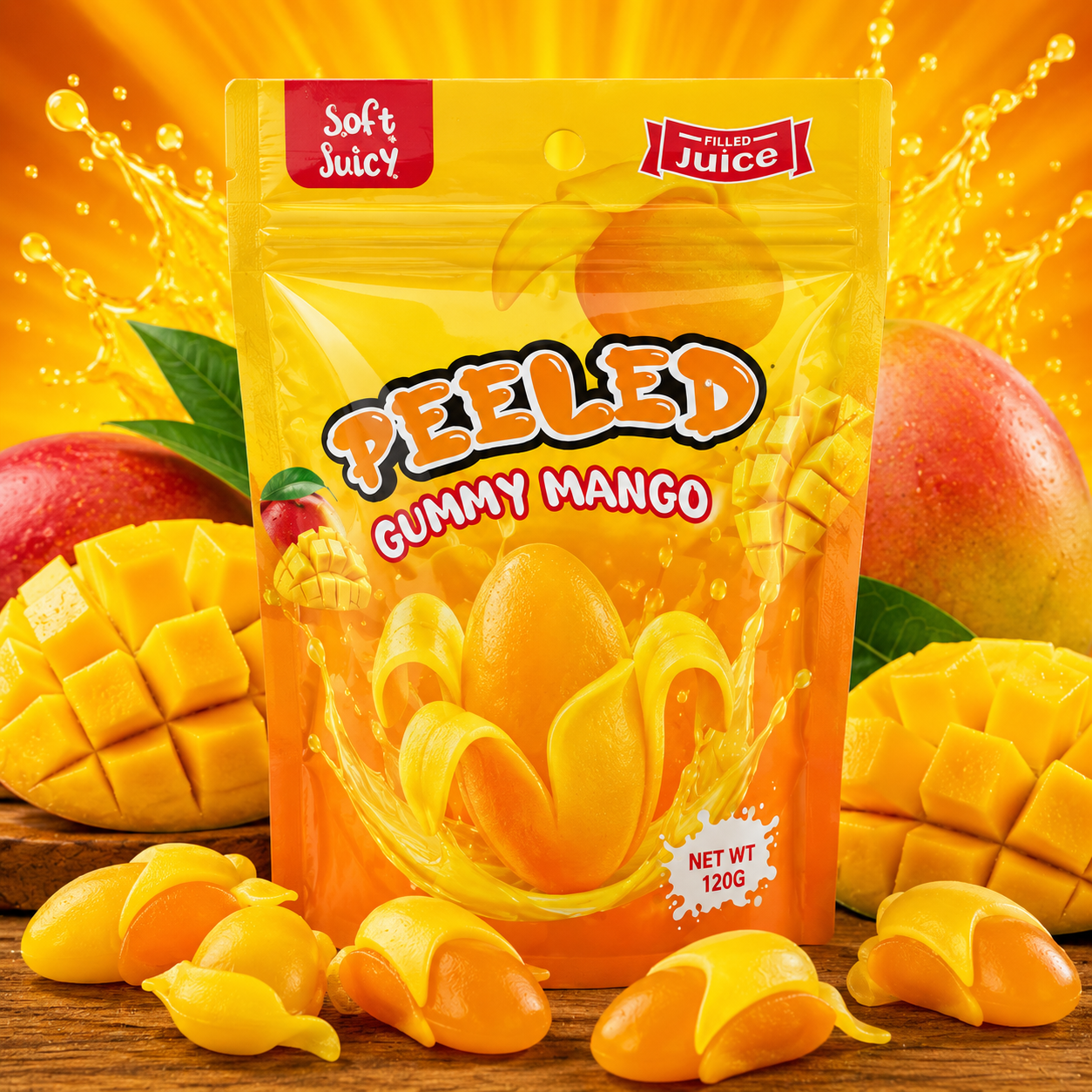 ChatGPT Image Jun 11, 2026, 05_15_44 PM Peeled Gummy Mango 120g - Image 1