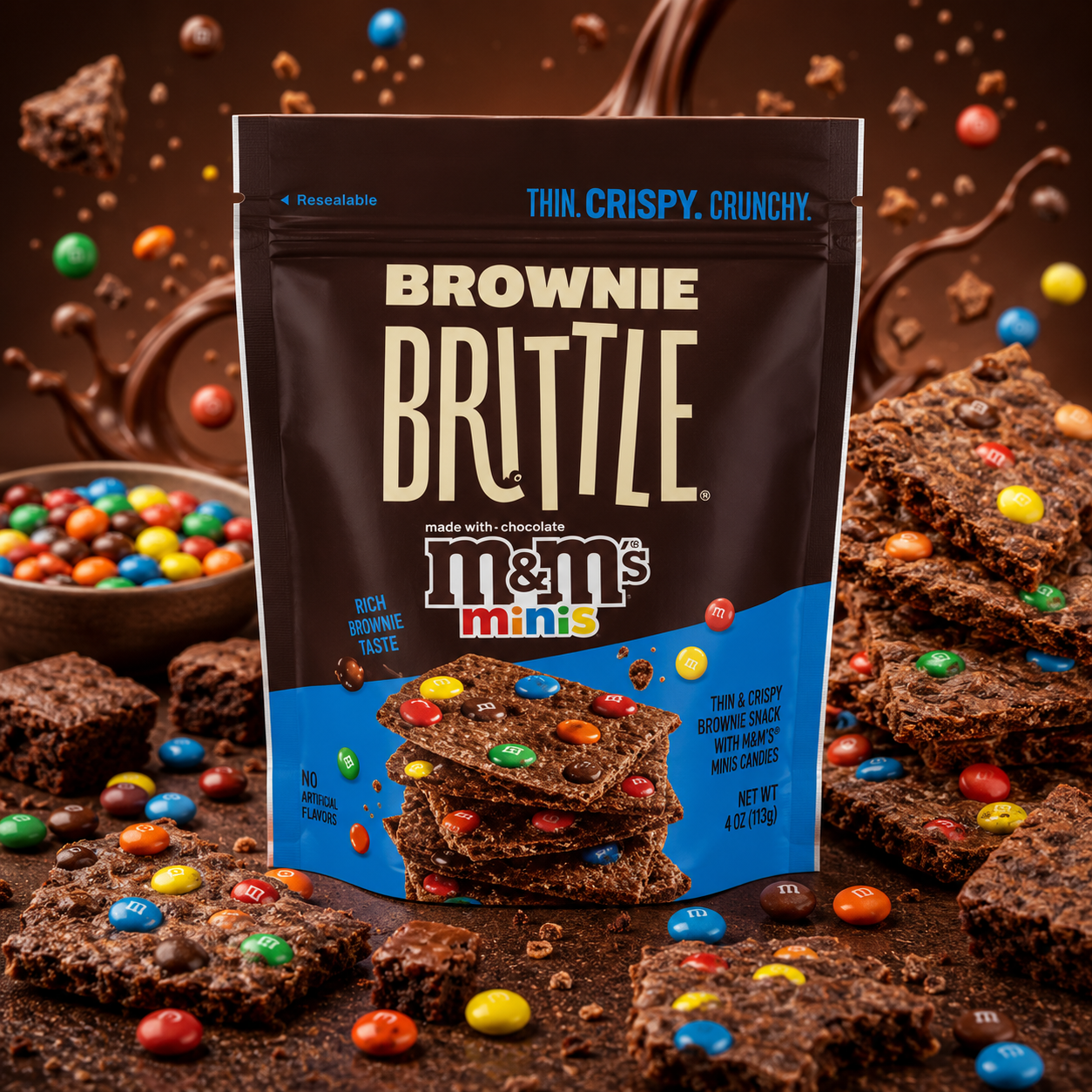 ChatGPT Image Jun 12, 2026, 10_27_28 PM Brownie Brittle M&M'S Minis 64G - Image 1