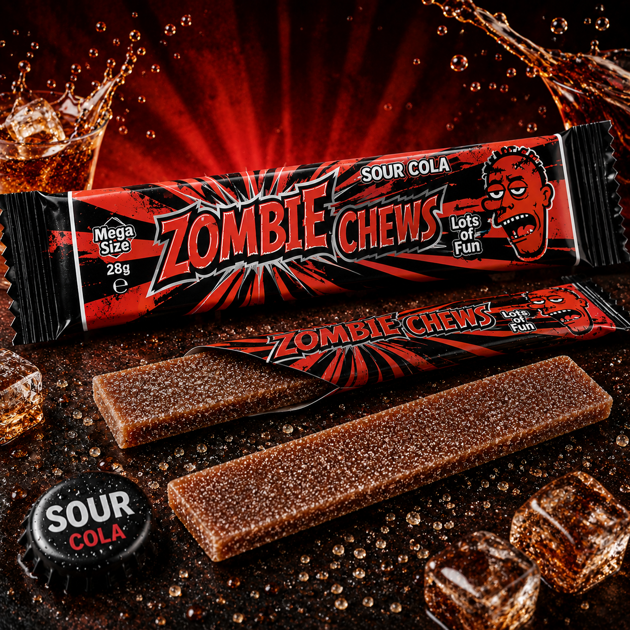 ChatGPT Image Jun 14, 2026, 02_13_03 PM Zombie Chews Sour Cola 28g - Image 1