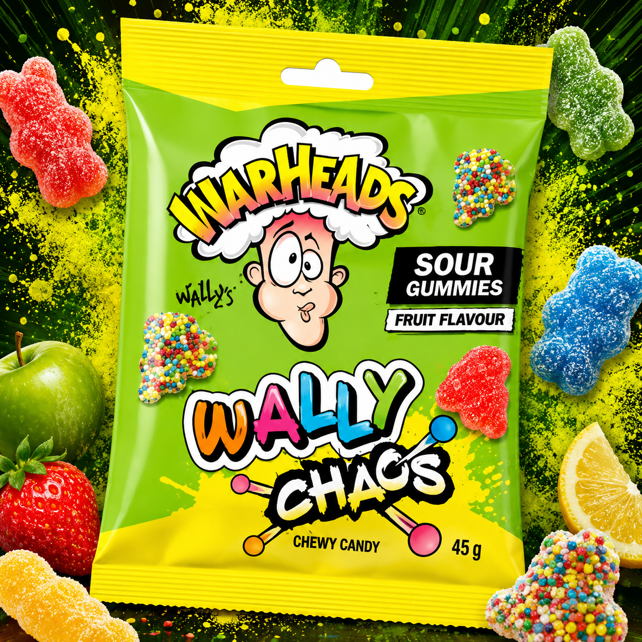 ChatGPT Image Jun 14, 2026, 02_59_24 PM Warheads Wally Chaos Small Pack 45g - Image 1