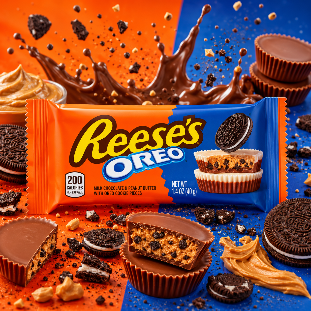 ChatGPT Image Jun 14, 2026, 10_54_18 AM Reese's Oreo Chocolate Bar 39G - Image 1