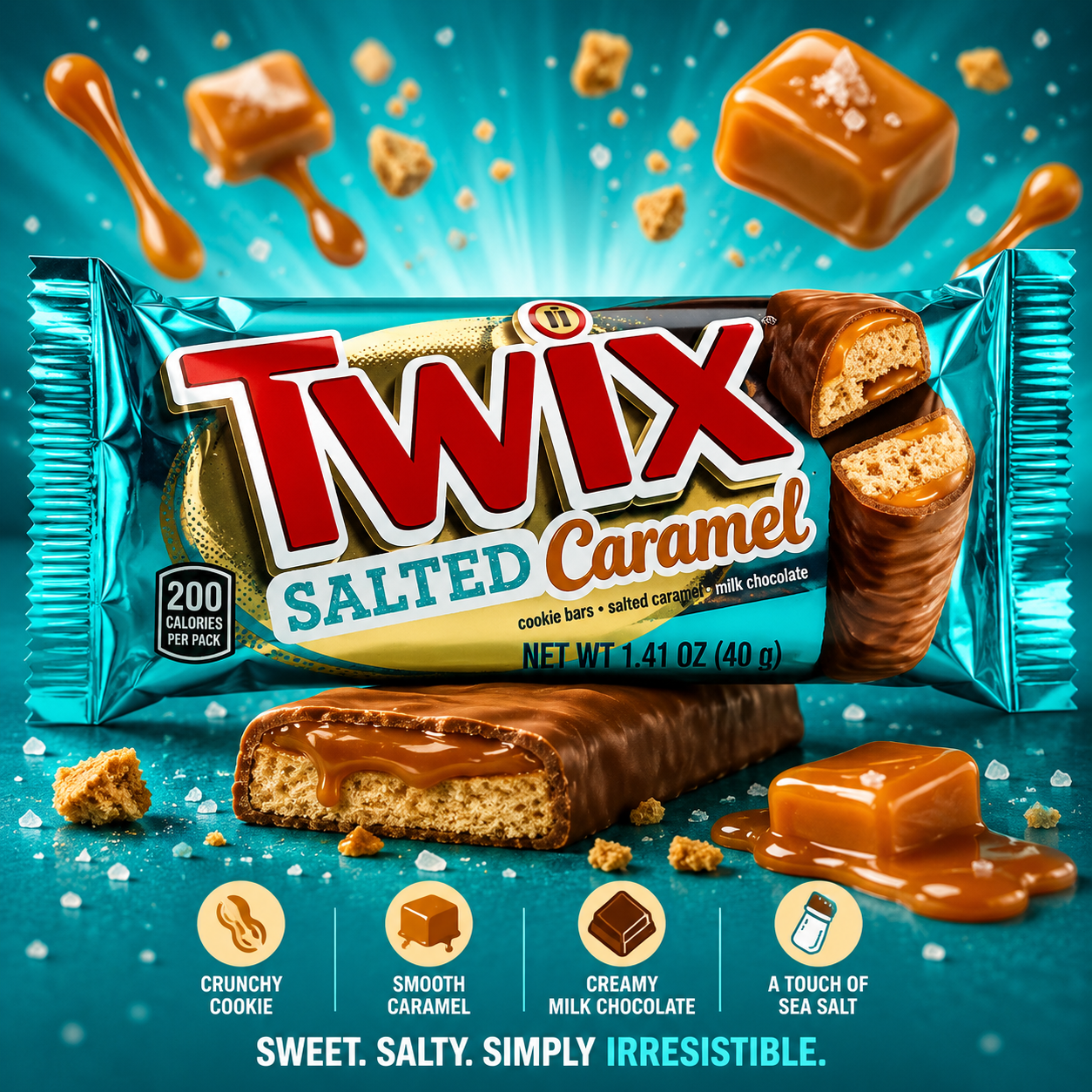 ChatGPT Image Jun 15, 2026, 07_23_03 PM Twix Salted Caramel 40g 2 chocolate bars - Image 1
