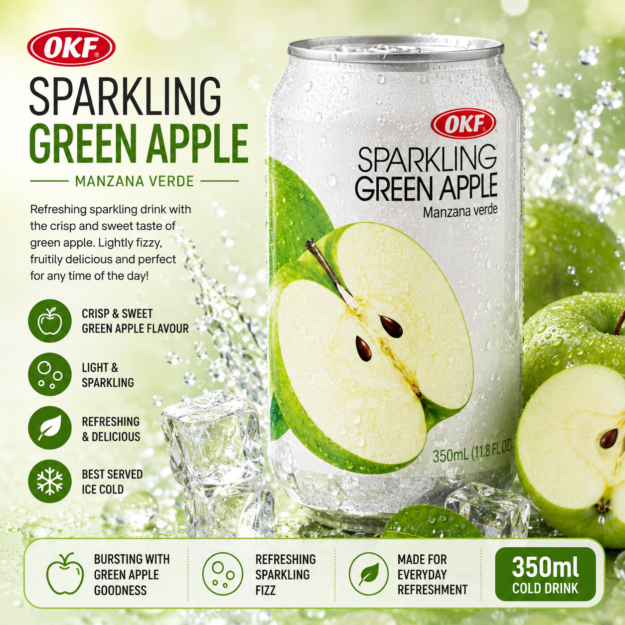 ChatGPT Image Jun 15, 2026, 08_07_24 PM OKF Sparkling Green Apple Lite 350ml - Image 1