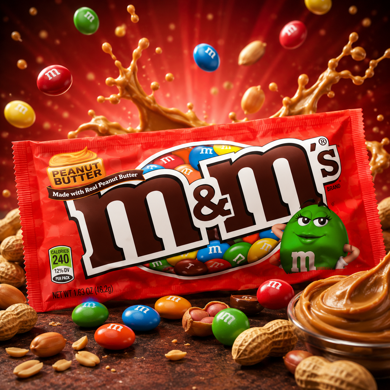 ChatGPT Image Jun 15, 2026, 10_05_37 PM M&M's Peanut Butter 46.2g - Image 1