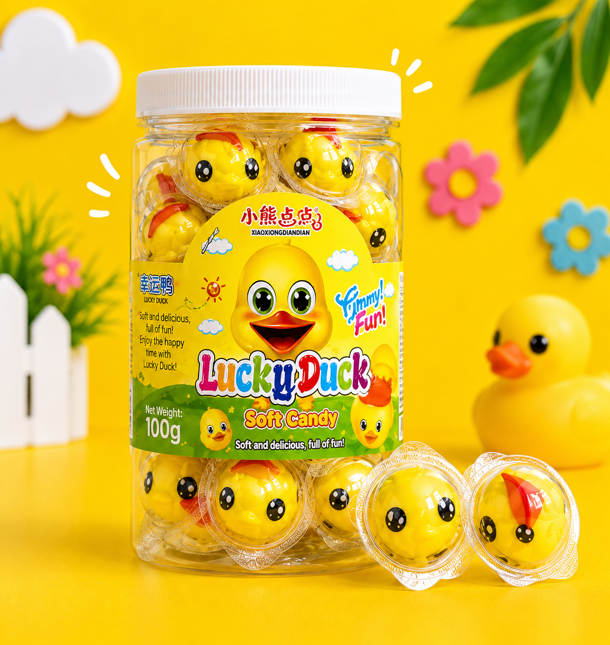ChatGPT Image Jun 16, 2026, 06_46_32 PM Gummy Burst Duck Tub 30pieces - Image 1