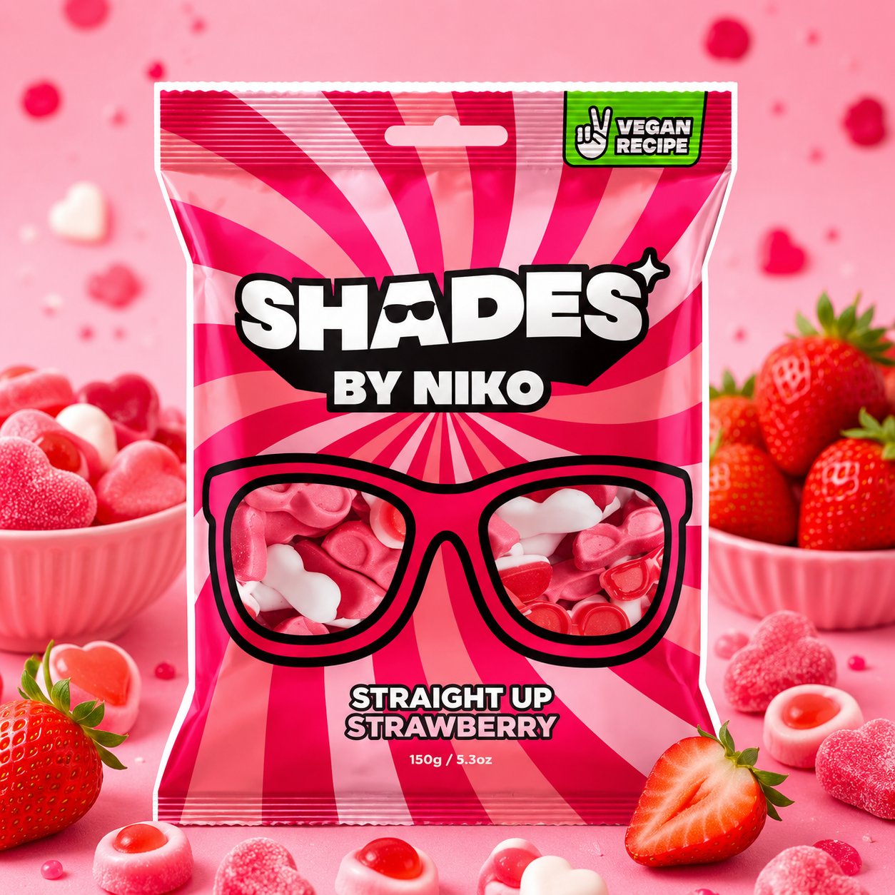 ChatGPT Image Jun 17, 2026, 02_11_56 PM Shades By Niko Strawberry 150g - Image 1