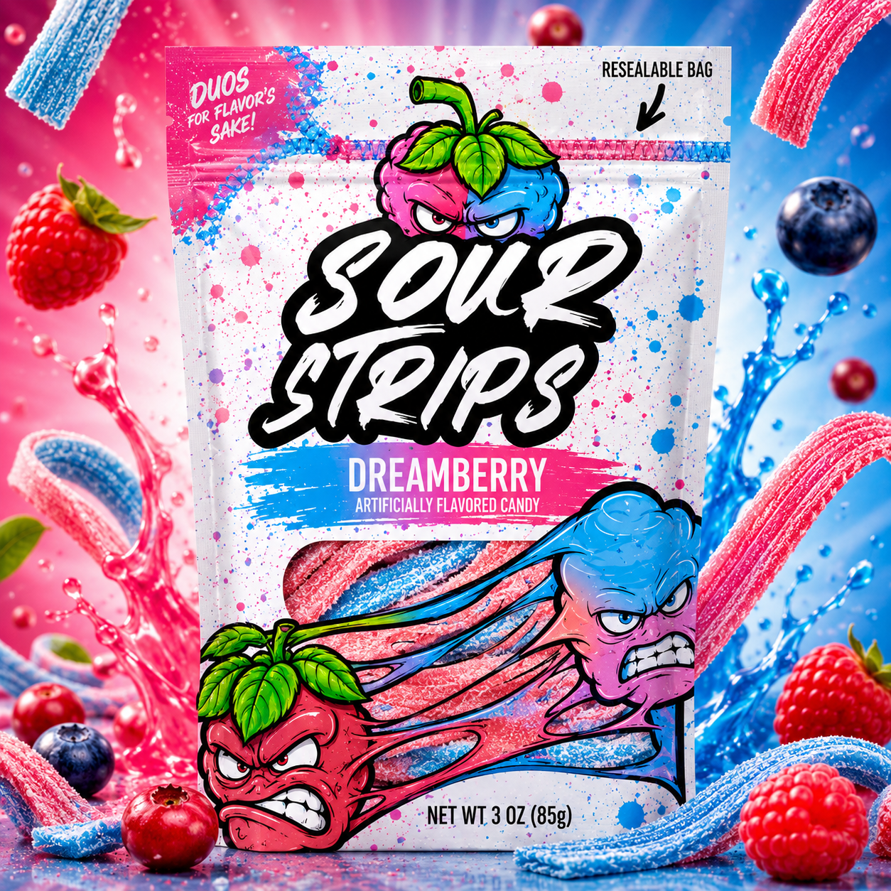 ChatGPT Image Jun 17, 2026, 04_26_18 PM Sour Strips Dreamberry 96g - Image 1