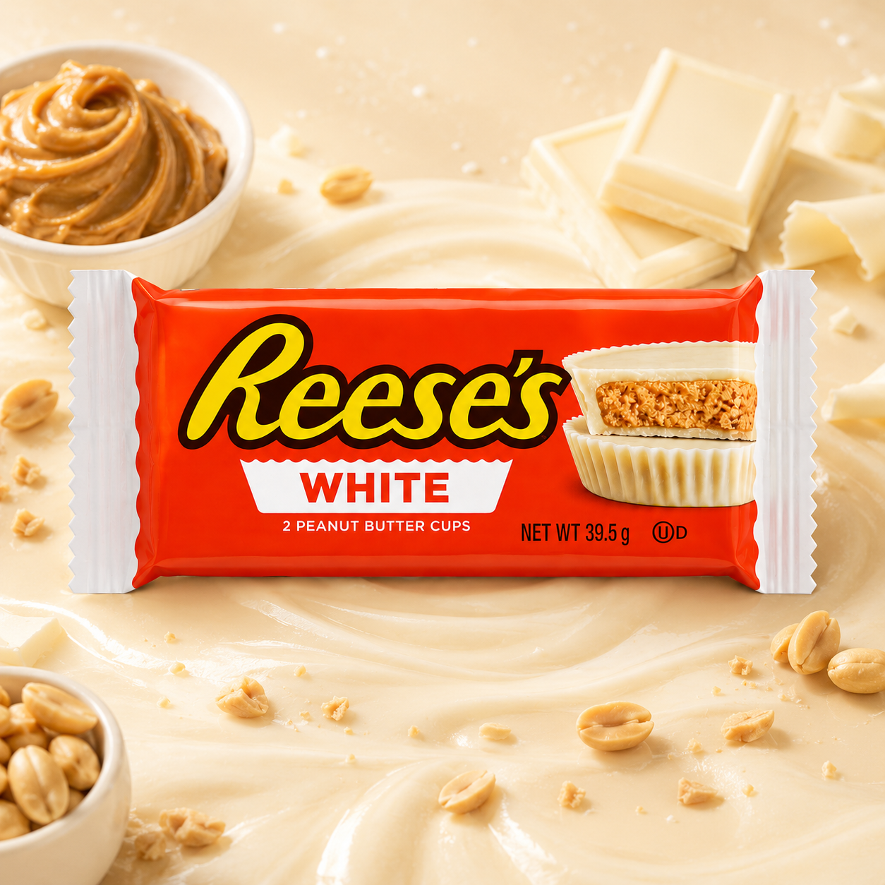 ChatGPT Image Jun 17, 2026, 09_33_46 PM Reese's 2 Cups White 39g - Image 1