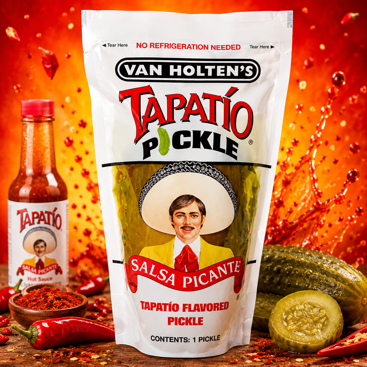 ChatGPT-Image-Jun-17-2026-10_00_08-PM.png Van Holten's Tapatio Pickle 28g - Image 1