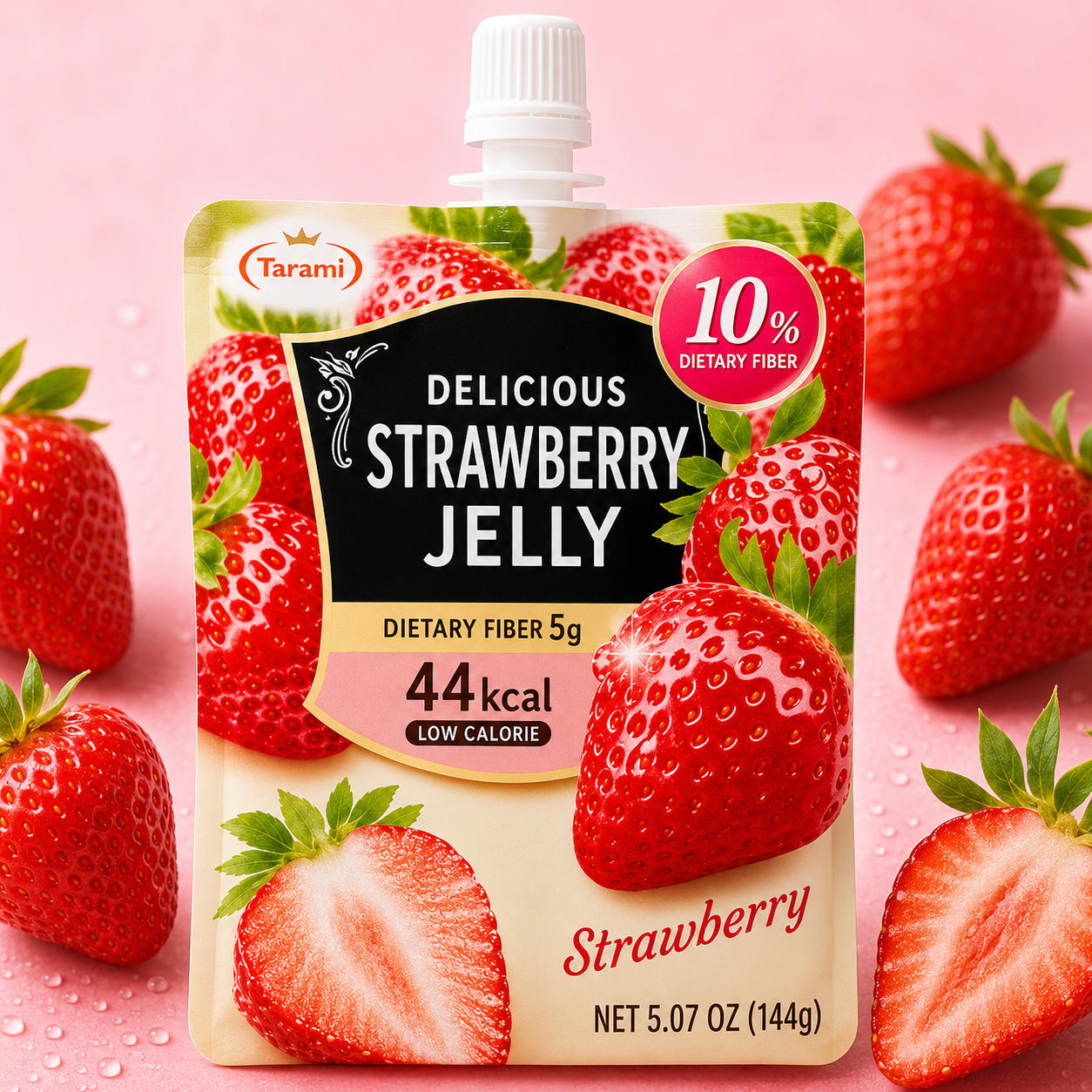 ChatGPT Image Jun 17, 2026, 12_13_13 PM Konjac Jelly Strawberry Flavour 150g - Image 1
