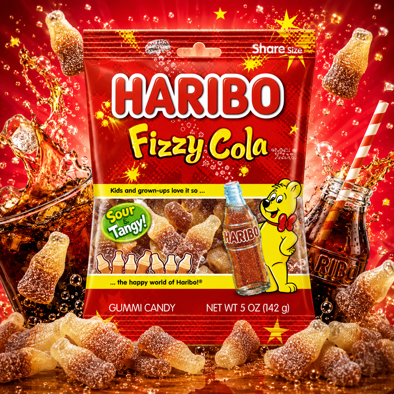 ChatGPT Image Jun 18, 2026, 03_54_25 PM Haribo Fizzy Cola Gummies 142g - Image 1