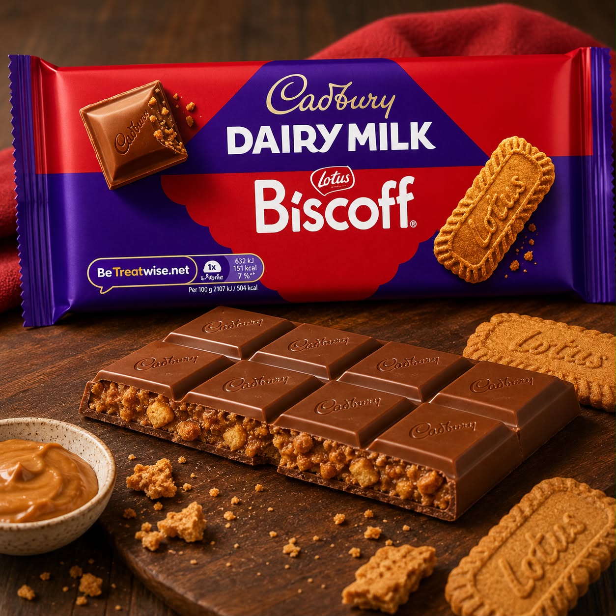WhatsApp Image 2026-06-18 at 20.02.45 Cadbury Biscoff Bar 45G - Image 1