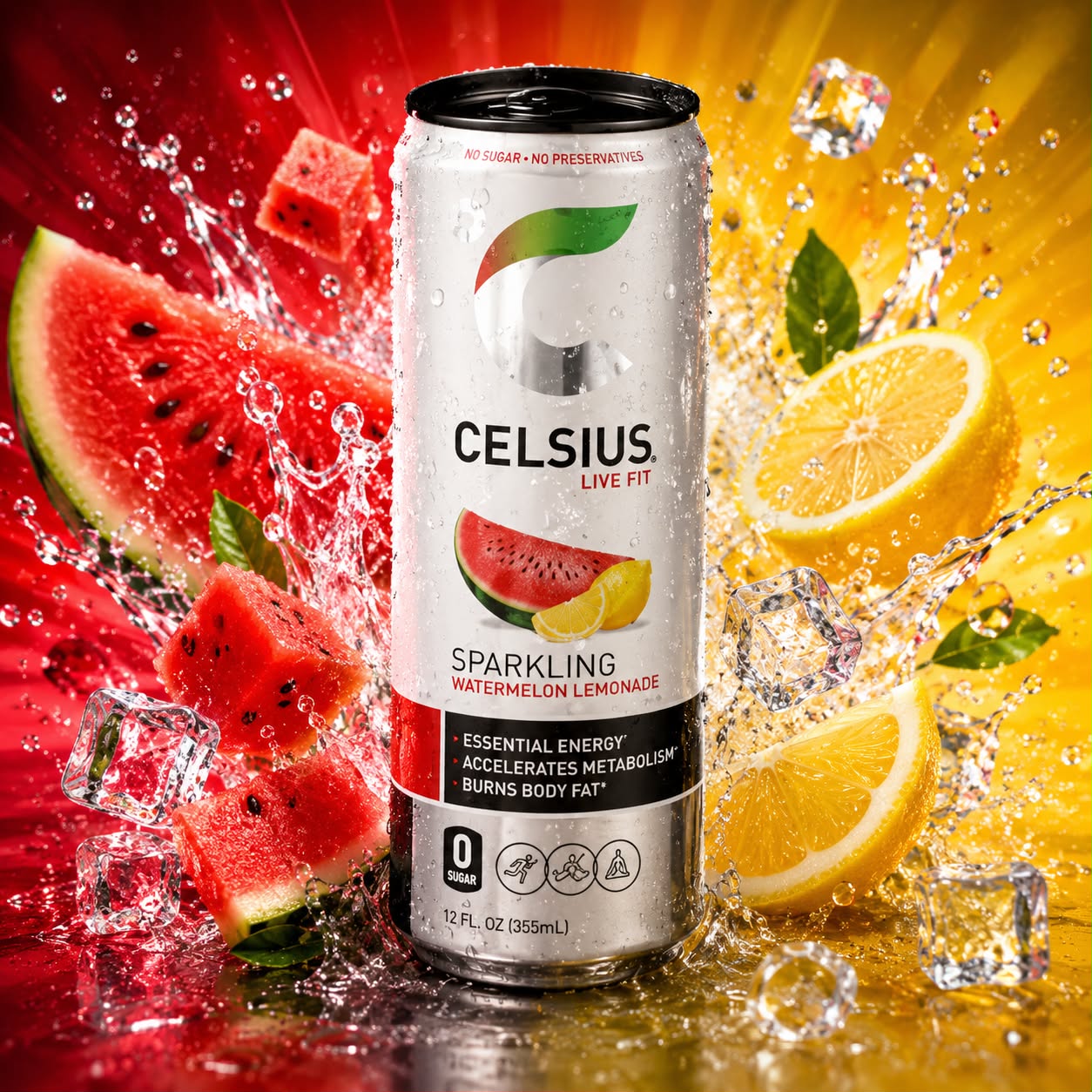 WhatsApp Image 2026-06-18 at 20.38.03 Celsius Sparkling Watermelon Lemonade 330ml - Image 1