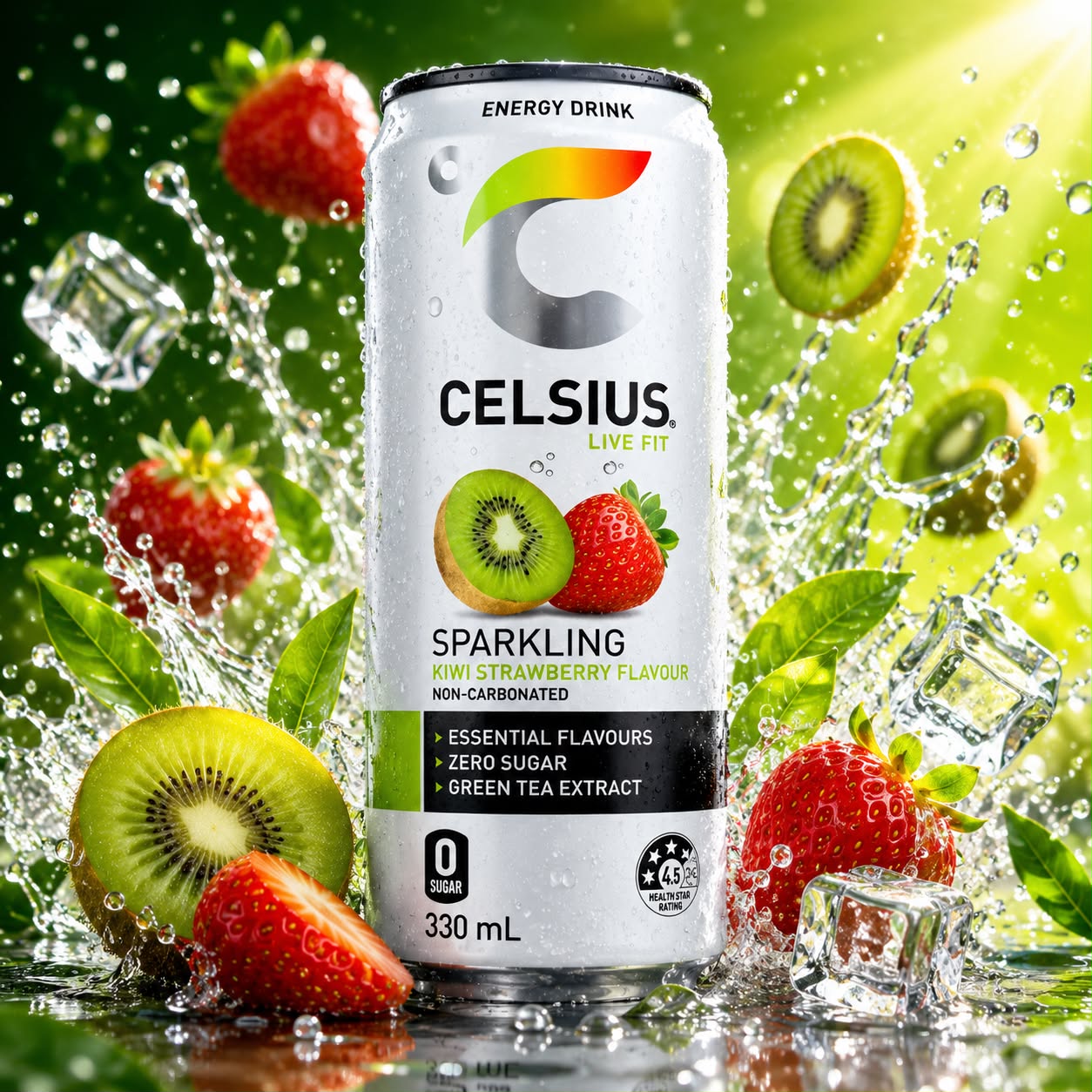 WhatsApp Image 2026-06-18 at 20.43.23 Celsius Sparkling Kiwi Strawberry 330ml - Image 1