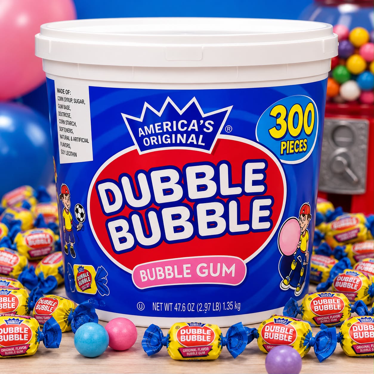 WhatsApp Image 2026-06-18 at 21.02.11 Double Bubble Bubble Gum 1.35kg Bulk Bucket - Image 1