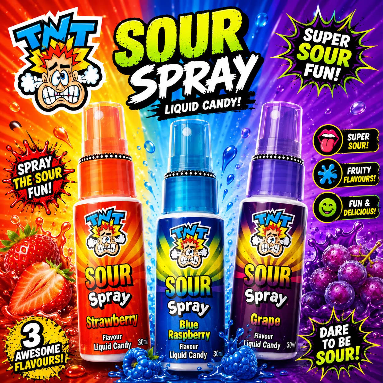 WhatsApp Image 2026-06-18 at 22.16.40 TNT Sour Spray Assorted Flavours 30ml - Image 1