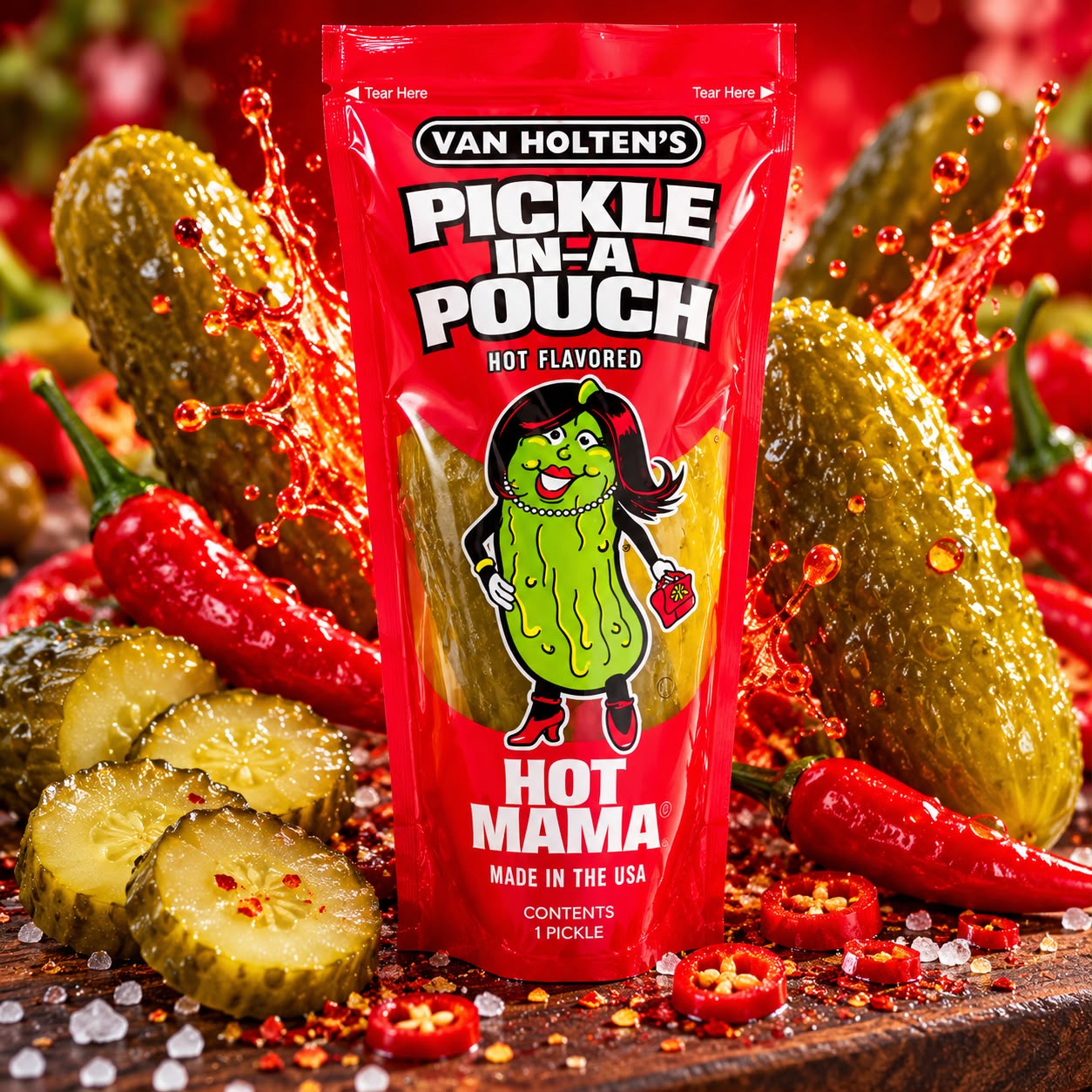 WhatsApp Image 2026-10-30 at 3.46.38 PM Pickle In a Pouch Hot Mama 28g - Image 1
