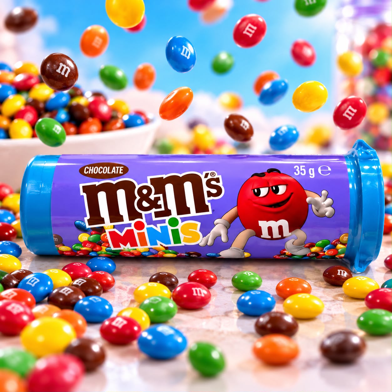 WhatsApp Image 2026-10-31 at 3.41.46 PM M&M's Minis Peanut Butter 49.3g - Image 1