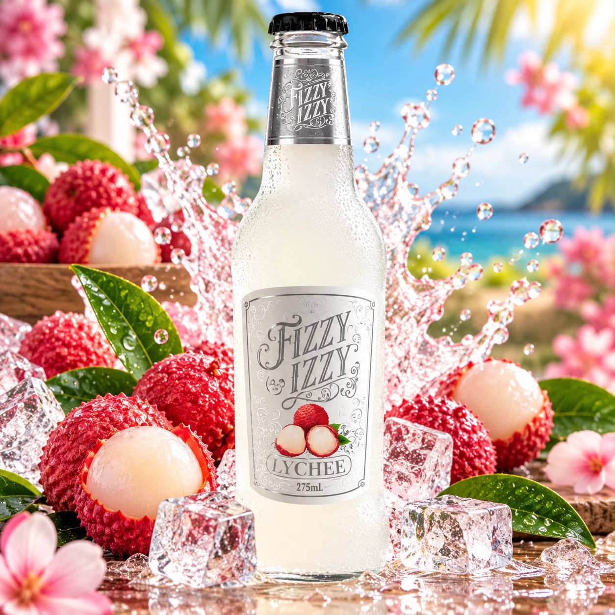 WhatsApp Image 2026-10-29 at 3.51.26 PM Fizzy Izzy Lychee 275mL - Image 1