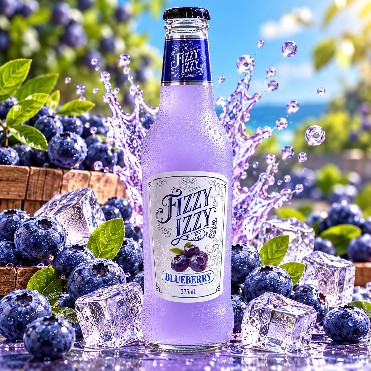 WhatsApp Image 2026-10-29 at 3.55.26 PM Fizzy Izzy Blueberry 275mL - Image 1